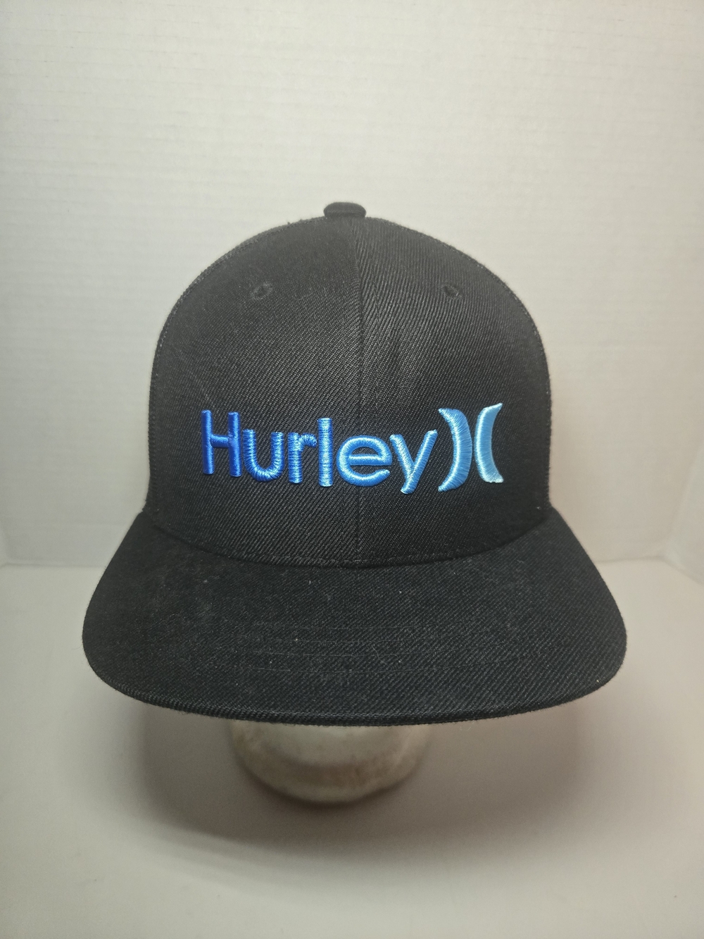 Youth Hurley Black Snapback with  Embroidered Logo